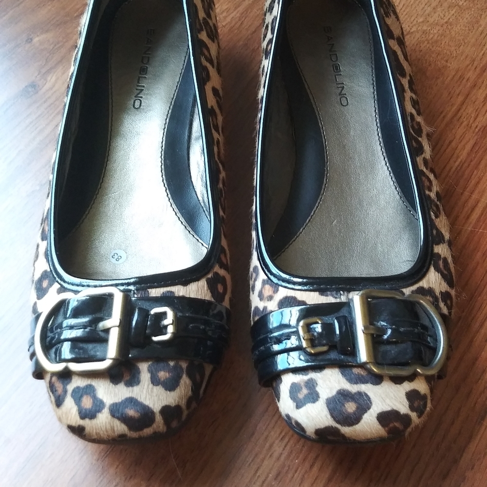 Bandolino Animal Print Low Heel Shoes